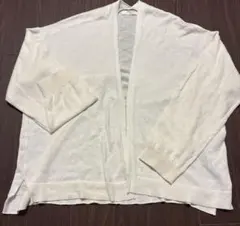Samansa Mos2 カーディガン （L）　オフホワイト