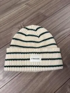 H&M DIVIDED ボーダー ニット帽 ビーニー