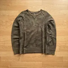 00s OLD UNIQLO カモ スウェット 迷彩 y2k ボックス