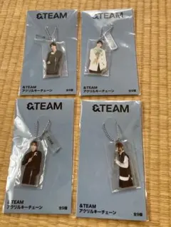 &TEAM アクリルキーチェーン 4種