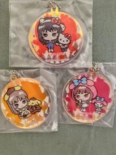 伊藤潤二×サンリオキャラクターズ アクリルチャーム デフォルメ富江　コンプ