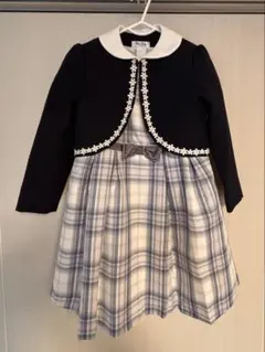 【美品】入学式 女の子 120 フォーマルワンピース ボレロ キャサリンコテージ