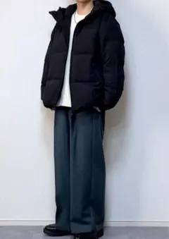 gu ヒートパデッドブルゾン