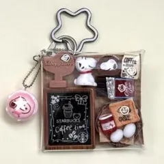 ☆ガチャ詰めポーチ☆スヌーピー☆ミニチュア☆