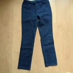 ダークブルー 長ズボン ウエストゴム