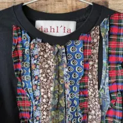 dahl'ia パッチワークデザイン Tシャツのサムネイル