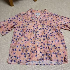 ニコアンド… tsumori chisato 半袖シャツ鳥プリントのサムネイル