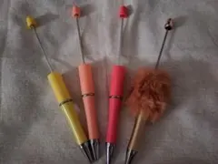 カラフルボールペンセット4本