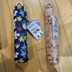 ムーミン　晴雨兼用　折り畳み傘　セット