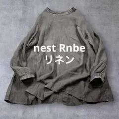 natural by clip デニムリネン ブラウス／ ネストローブ かぐれ - メルカリ