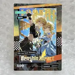 ⭐️【 原神 シリーズ】 海外製カード 美少女 蛍 旅人 No.277 - メルカリ