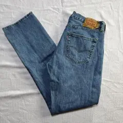 Levis 505 メキシコ製 ジーンズ ブルーデニムパンツ 脇割 リーバイス 