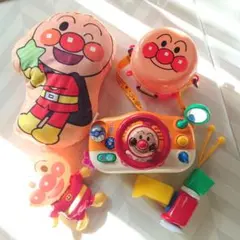 アンパンマンおもちゃまとめ売り おでかけメロディハンドル 0歳〜 セット
