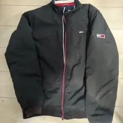 TOMMY JEANS ブラックナイロンジャケット M