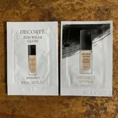 【コスメデコルテ】DECORTE ゼンウェア グロウ／フルイド N34サンプル