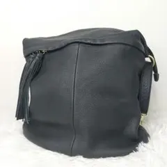 良品　イアパピヨネ　リュック　ショルダーバッグ　トートバッグ　3way 本革　黒のサムネイル