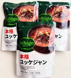 bibigo 本格ユッケジャン 500g 2人前×3個セット レトルトのサムネイル