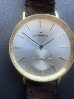 Orobianco 時計 スモールセコンド ゴールドのサムネイル