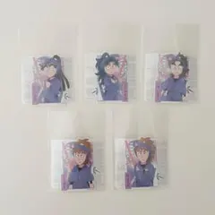 忍たま乱太郎　ミニデコステッカー 五年生 久々知 尾浜 竹谷 不破 鉢屋 5枚