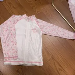 フラワープリント ラッシュガード 120