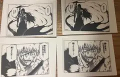 BLEACH クリアステッカーコレクション ウルキオラ 黒崎一護 4枚セット