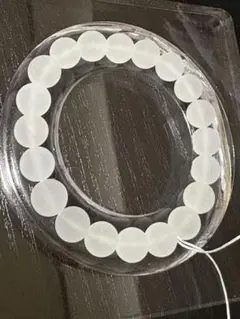 フロスト水晶 内径17位 約9.5mm マット水晶強力