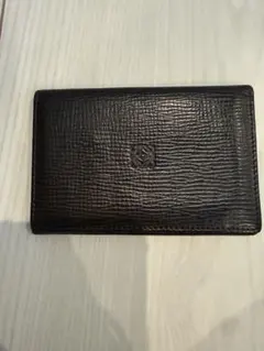 LOEWE ロエベ メガネケース サングラスケース レザー ダークブラウン