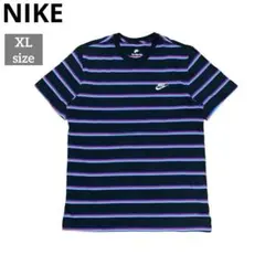 ★NIKE ナイキ NSW クラブ ストライプ S/S Tシャツ XL★のサムネイル