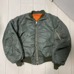 60s MA-1 アルファ 米軍実物 フライトジャケット Lのサムネイル