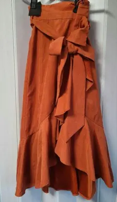 CECI McBEE オレンジ フレアスカート