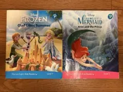ディズニー英語絵本2冊『リトルマーメイド、アナと雪の女王』