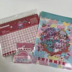 SWIMMER 2026年 卓上カレンダー マスキングテープ クリアファイル