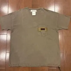 レミレリーフREMIRELIE BRIEFINGコラボ半袖Tシャツ Lカーキ