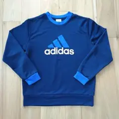 紺　160　アディダス　adidas　トレーナー②