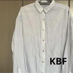 ☆KBF ブルーパープル 長袖シアーシャツ☆のサムネイル