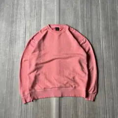 ZARA スウェット トレーナー ピンク ウォッシュド加工 オーバーサイズ M