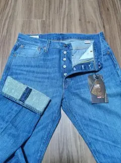 【未使用】リーバイス501　W33×L32　アメリカ製　ビッグE　脇割
