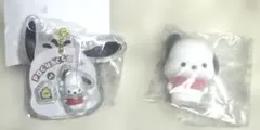 サンリオ　パッケージチャーム　ふわふわフロッキードール2 ポチャッコ