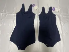 新品 jelenk スクール水着 濃紺 2枚セット 150 130サイズ 体操服