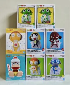 ケロロ軍曹 ケロロ小隊フィギュア〜ペコポンを侵略するであります〜コンプ、ソフビ等