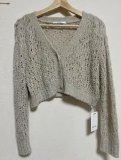 snidel ラメニットカーディガン