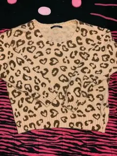 INGNI レオパード柄ニット