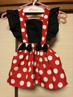 なりきり　ミニー　コスプレ　ベビー　ワンピース　ハロウィン　ディズニーランド