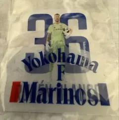 横浜F・マリノス　プレイヤーズクリアステッカー2枚セット　36 ルベンブランコ