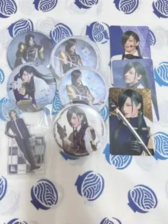 刀ミュ　にっかり青江　缶バッジ アクスタ カードセット