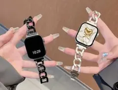 コンパチブル Apple Watch バンド　スターライト