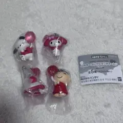 サンリオキャラクターズ カラーコレクションチャーム　～Red～　4点セット