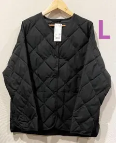 UNIQLOパフテックリラックスジャケット　Lサイズ黒 ユニクロ