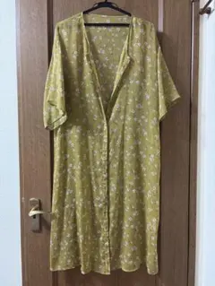 レプシム 花柄 羽織りワンピース Mサイズ