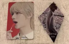 ①txt トゥバサンクチュアリSAVIOR LOVER トランプカード　ボムギュ